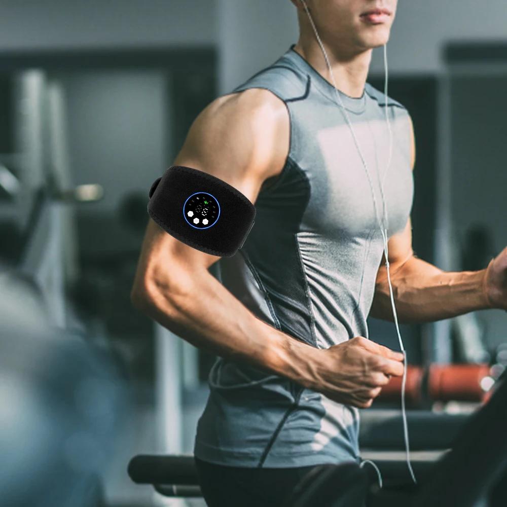 Intelligentes Armmassagegerät mit EMS-Muskelstimulator, elektrischem Armtrainer, USB-Aufladung, Schlankheits- und Formmassagegerät, Gewichtsabnahme und Fitness