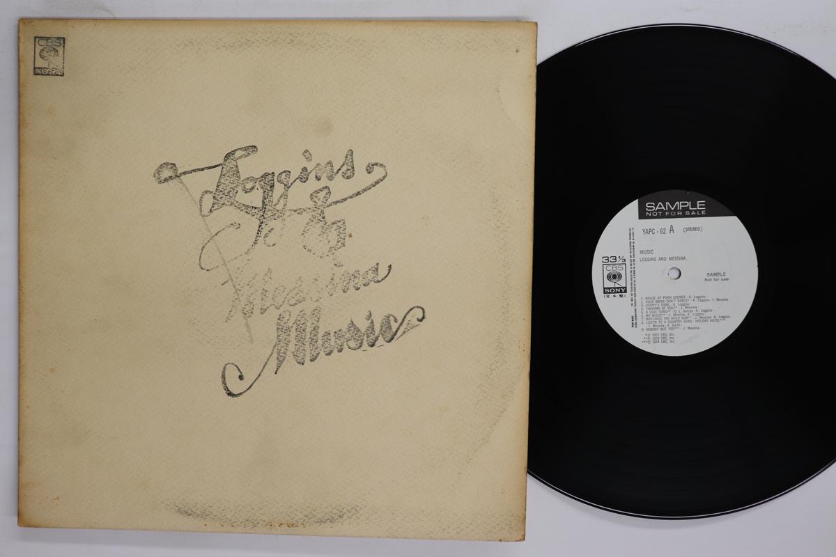 Виниловая пластинка LOGGINS  MESSINA  Музыка YAPC62 CBS SONY 1974 Япония Рок Б/у