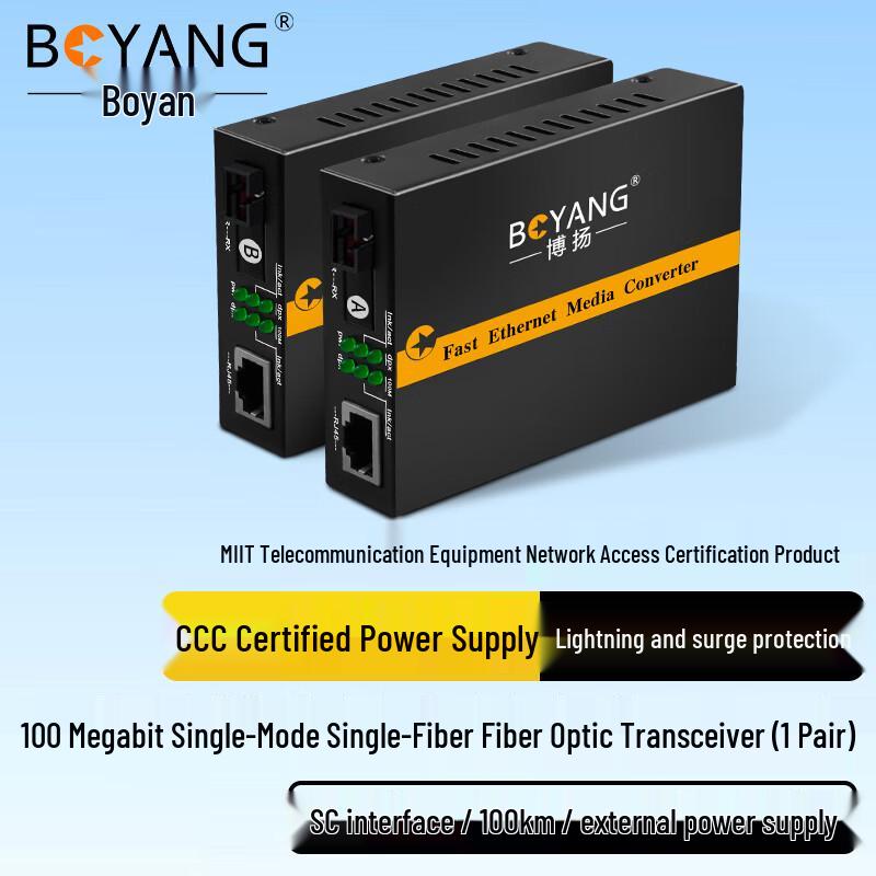 BOYANG Telecom-Grade Fiber Optic Transceiver