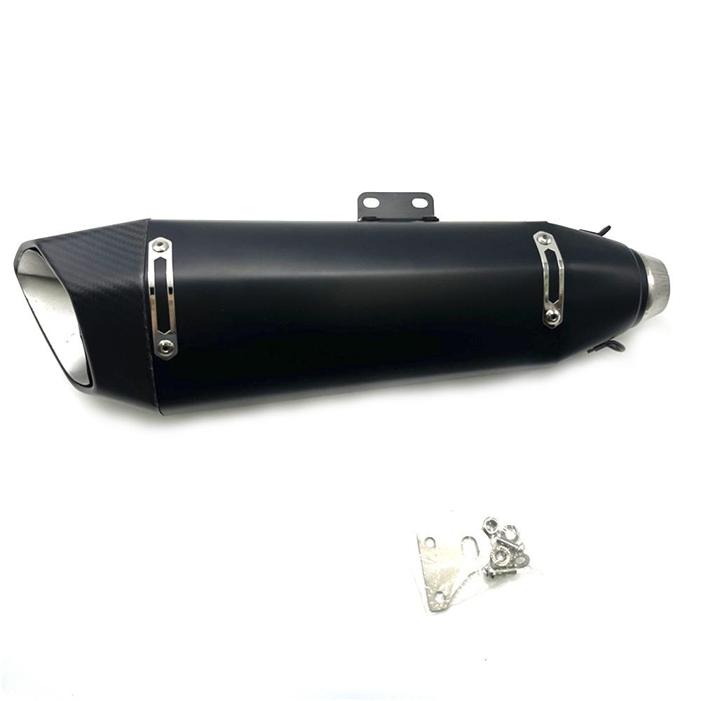 Universal Motorcycle Exhaust Pipe SR5 Kela 51mm Tail Section for Z400 R3 MT07 MT09