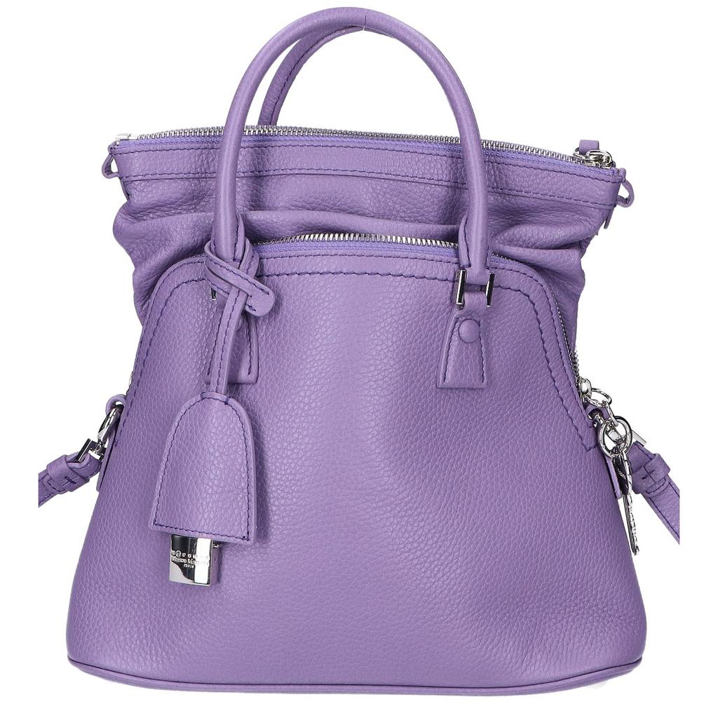 Maison Margiela Excellent condition, 2011 model, S56WG0082, grained leather 5AC mini 2-way shoulder bag Handbag Light purpleUsed