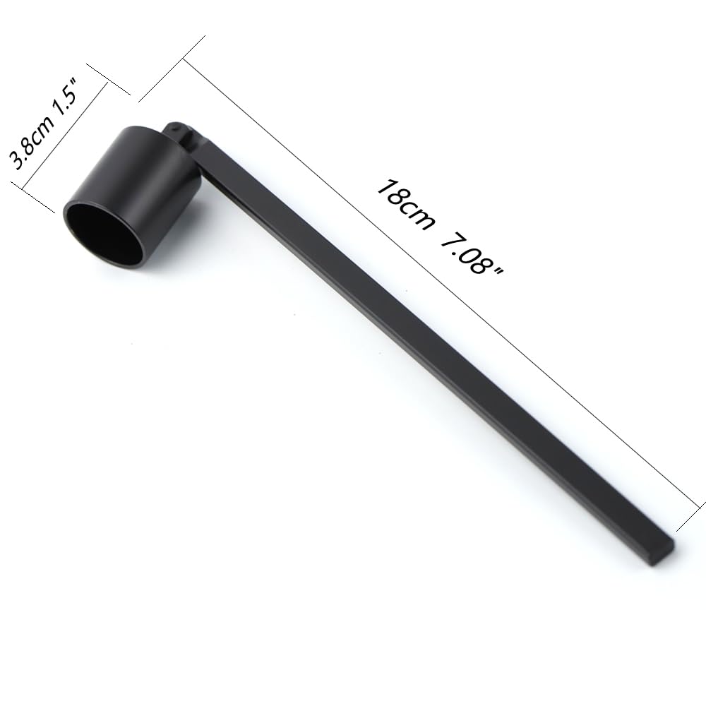 Stainless Steel Candle SnufferCandle Accessory (Black)