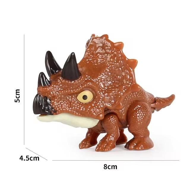 Jurassic Finger Dinosaur  Tyrannosaurus Model Toys For Kids Finger Biting Dinosaurs Movable Joints Dinosaur Toy For Boy Gift