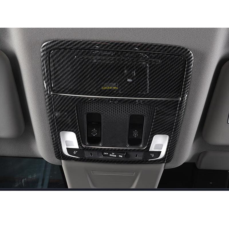 ABS Plastic Front Reading Read Light Lamp Panel Trim Decor Cover Frame For Honda CRV CR-V  2024 Auto Interior Accessories