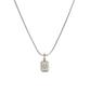 Preppers Club Square Cubic Surgical Necklace