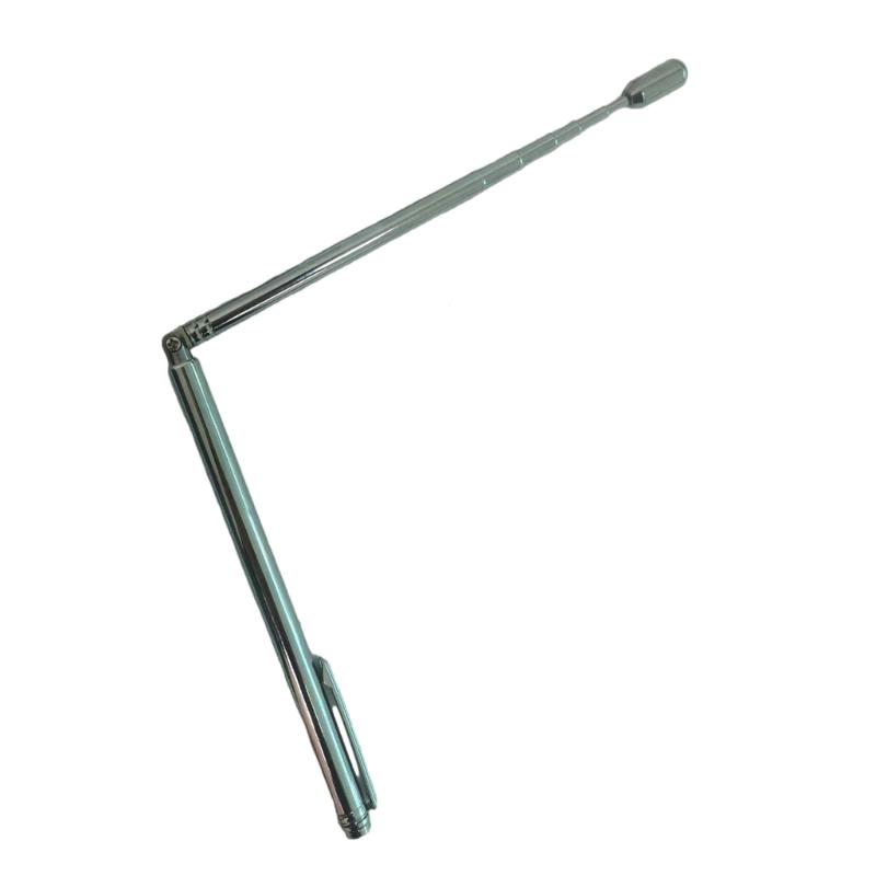 Règle de recherche de construction en laiton Instrument de mesure en laiton doré à la mode Tige de radiesthésie pour les passionnés et les constructeurs