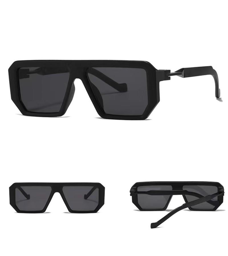 New Square Sunglasses Men Rectangle Brand Designer Small Sun Glasses Fashion Women Retro Black Lens Shades UV400