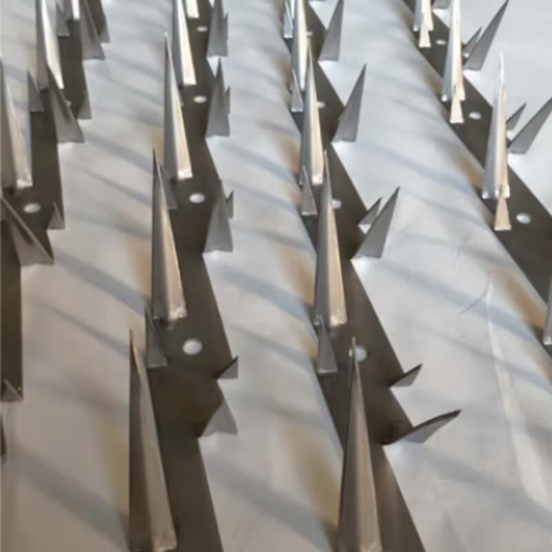 304 Stainless Steel Anti-Climb Wall Spikes