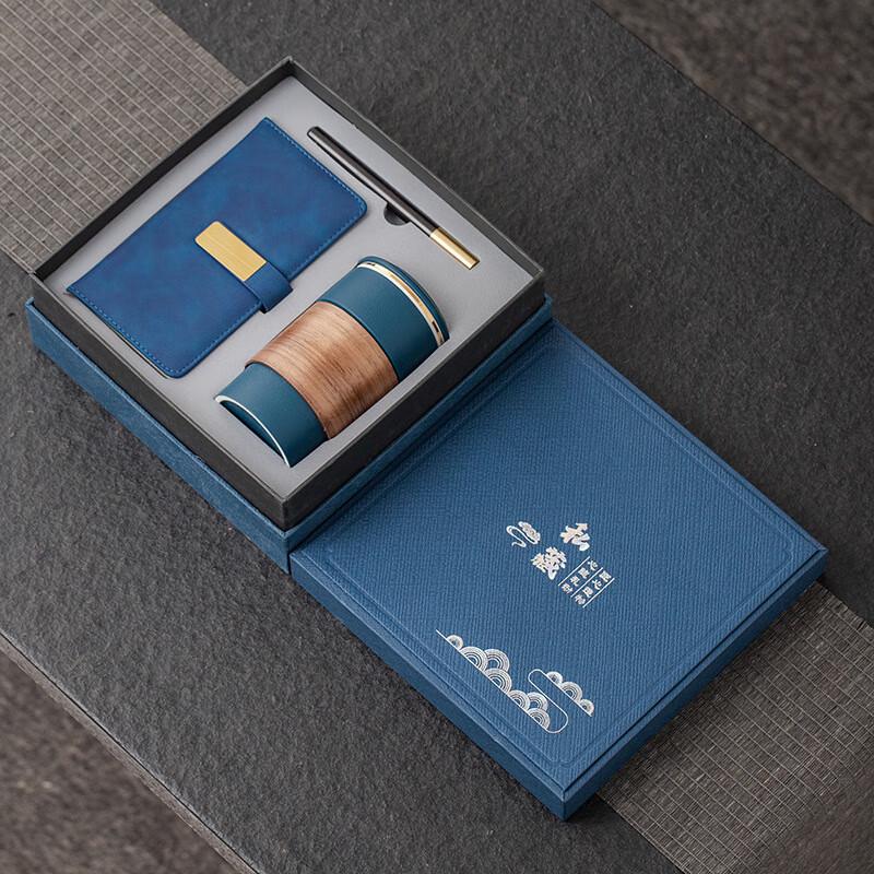 Business Water Cup & Notebook Gift Set
