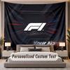 Custom Name Text Tapestry F1 Personalized Polyester Wall Tapestry For Bedroom And Room