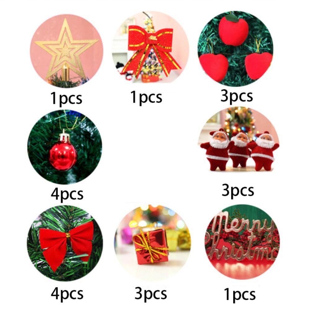 30/45cm Mini Christmas Tree DIY Handicraft New Year Gift Artificial Christmas Tree Party Decoration Creative Xmas Tabletop Tree