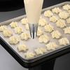 2D Icing Piping Tips Stainless Steel Pastry Nozzle Set for Cupcake Cake Decorating Home Baking Bakery Professional Use