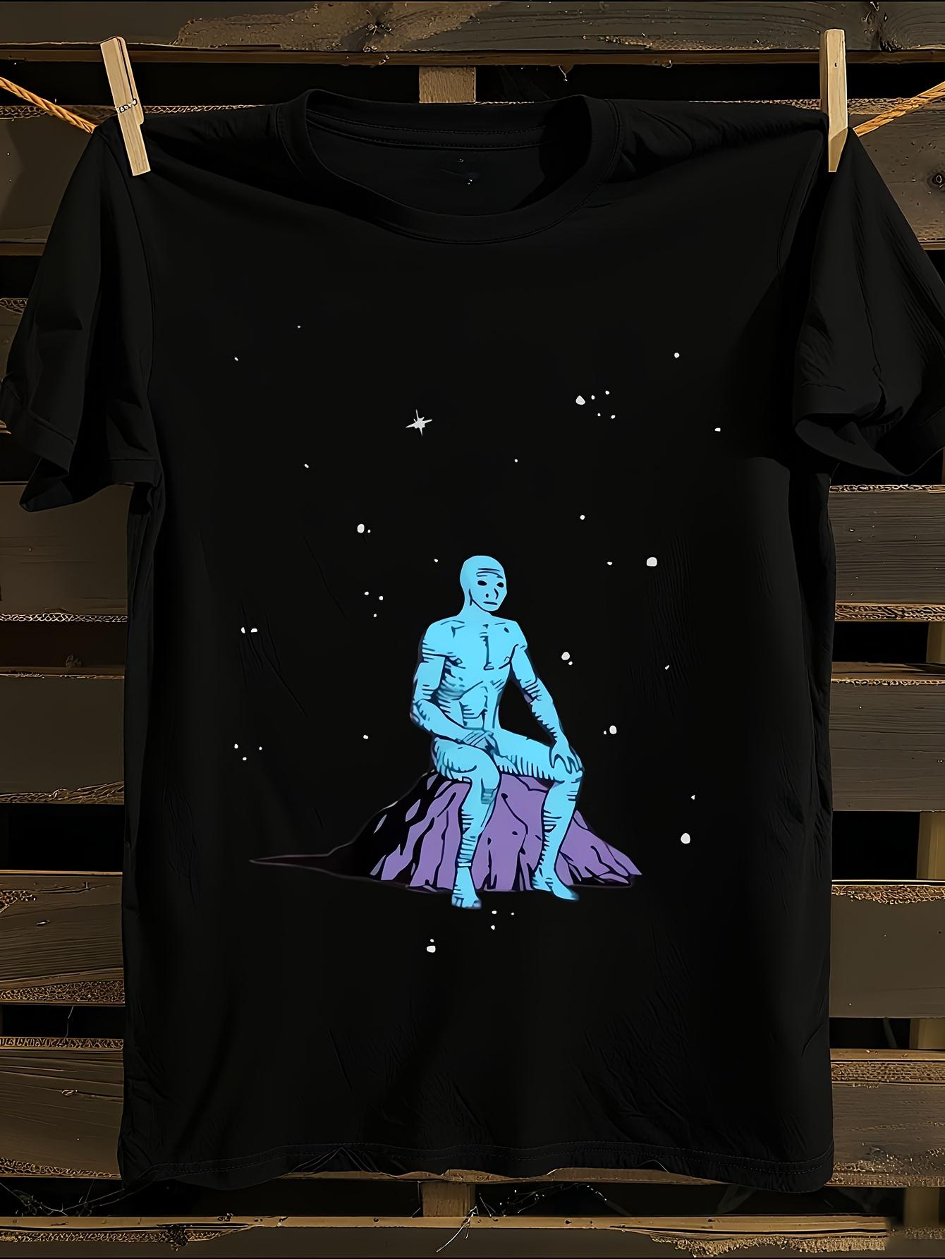 Space Wojak Graphic Tshirt S