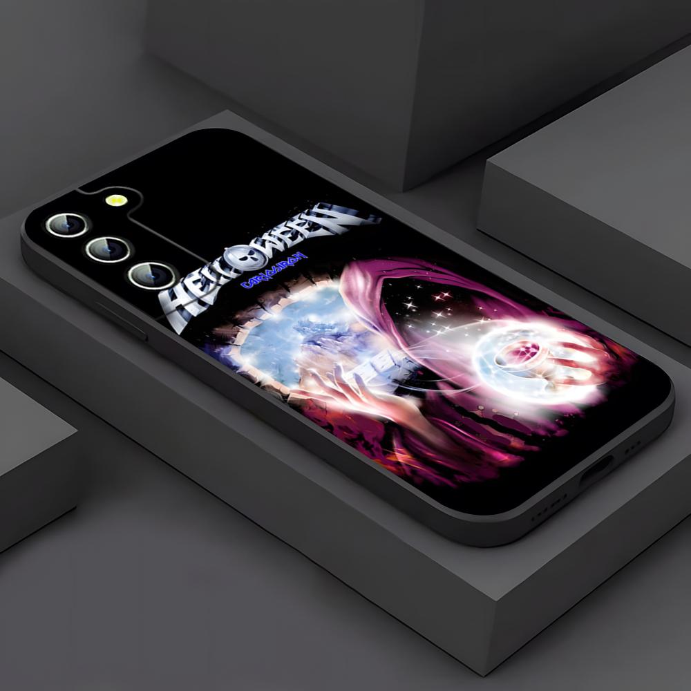

Helloween Band Phone Case For Samsung S23 Ultra S24 S22 S20 Fe S21 Plus Galaxy A54 A34 A16 A53 A13 Back Cover Samsung s24