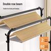 Floor-standing Double-Pole Clothes Drying Rack