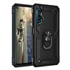 Pro Huawei Nova 5T Armor Shockproof Case pro Huawei Nova 5 T Military Drop Protective Magnet Car Holder Ring Case Cover