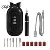 Cordless Nail Polishing Pen Electric Drill Machine with Bit Storage Case, 17000RPM Portable File Tool Kit for Trimming, Professional Manicure Pedicure