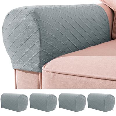 4Pcs Stretch Armrest Covers Breathable Arm Covers for Chairs Couch Sofa Armchair Slipcovers for Recliner Sofa Decorate Your Sofa