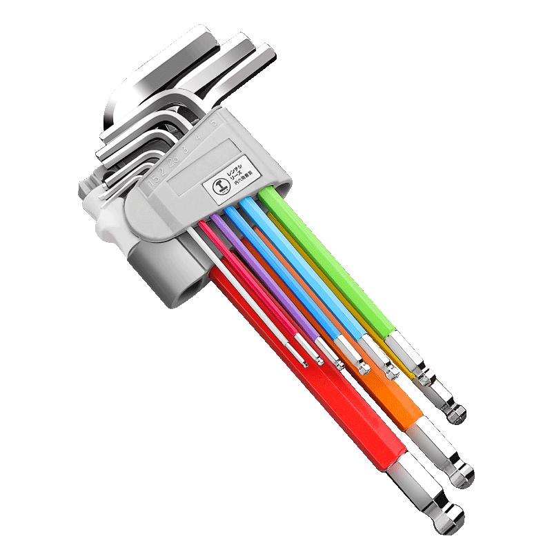 Набор метрических шестигранных ключей Green Forest