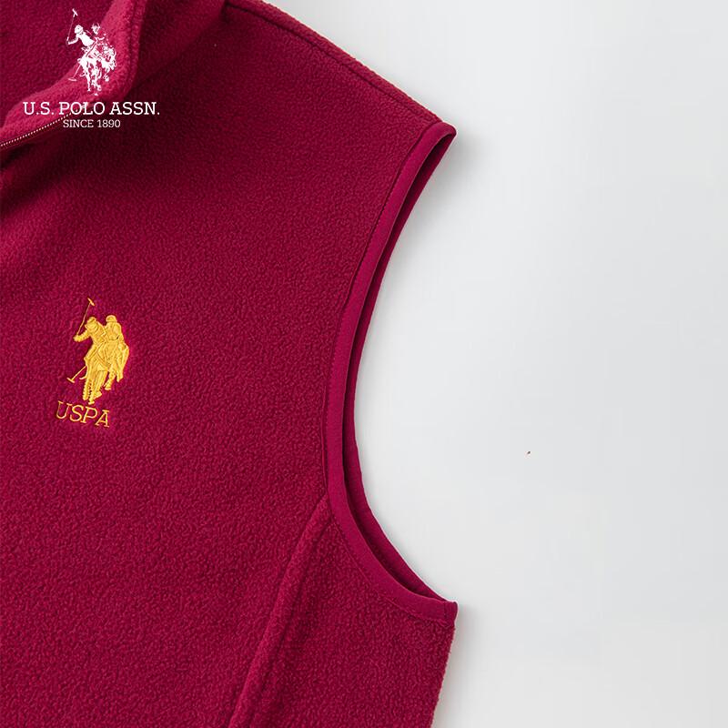 U.S. Polo Assn. Pánská bezrukavá vesta se stojáčkem