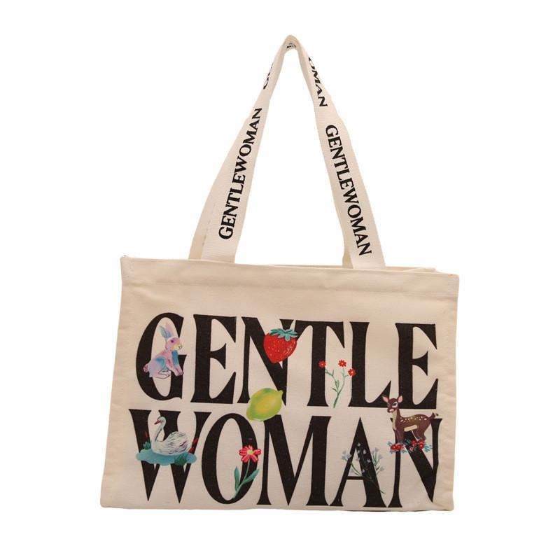 Large Tote Fashionforward Bag For Women With Unique Letter Print And Comfortable Dual Straps Shoulder