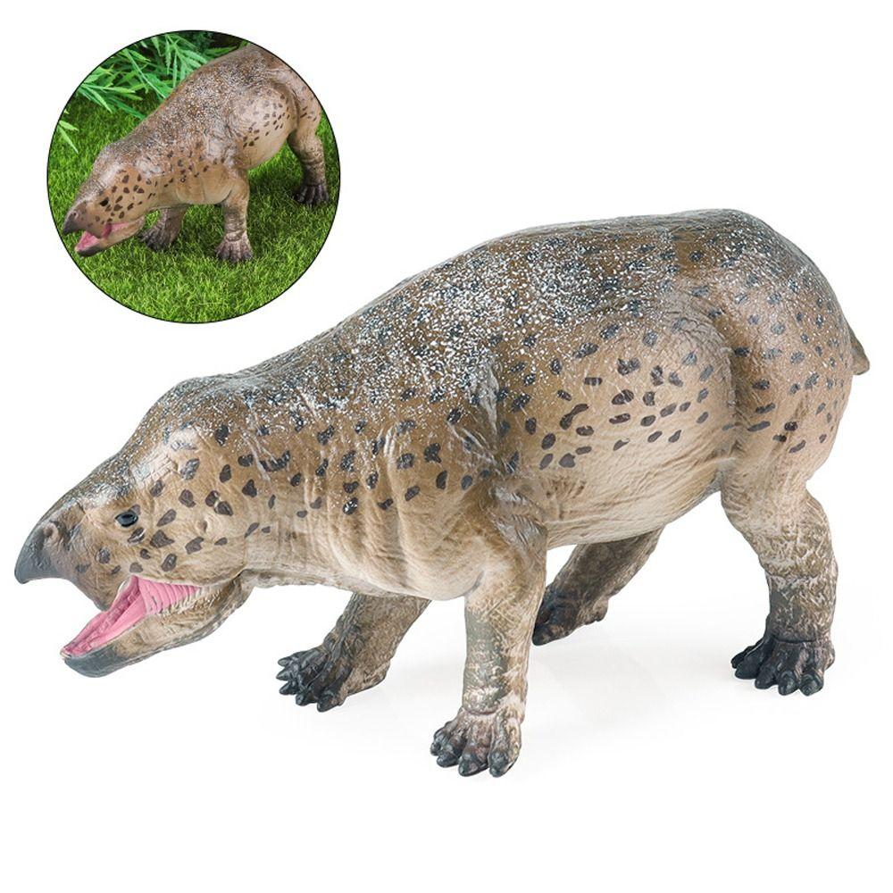 Realistic Brown Bear Figure Toy Wild Desktop Animal Ornament  for Home Decor Office Display