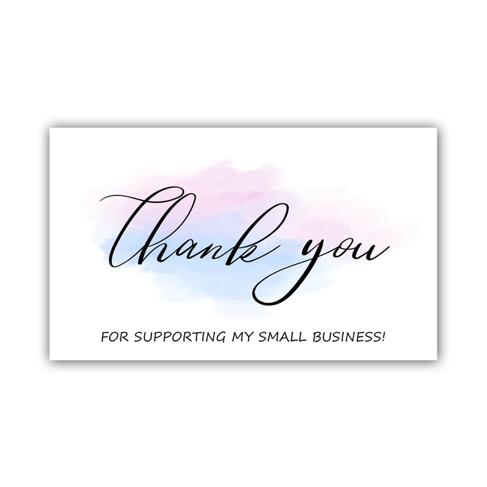 Office Business Cards Thank You Custom Bookmark X094