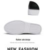 2023 Men's Plus-Size Double Buckle Casual Loafers, Low Top British Style