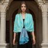 Jacquard Retro Ethnic Style Human Cotton Cashew Shawl Spring And Autumn Fringed Long Decorative Scarf