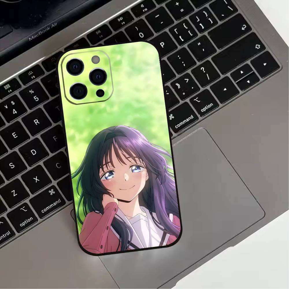 ANIME Kaoruko W-Waguri  Phone Case For iPhone 17,16,15,14,13,12,11 Plus,Pro Max,XS,Soft Silicone Black Cover