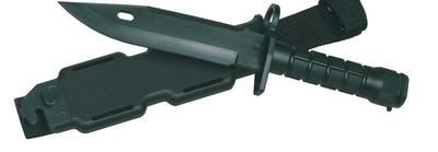 Micro Ace Combat Series M9 Bayonet for M16 Plastic Model 1/1 No.12 (rubber Blade)