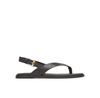 Color Block Thong Flat Sandals