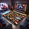 1PC Custom Name Dreamcatcher Native Theme Floor Mat Ideal for Living Room, Game Rooms, Office, Bedroom,Floor Mat Playful Design