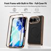 Electroplated Carbon Fiber Texture Magnetic Integrated Film Phone Case