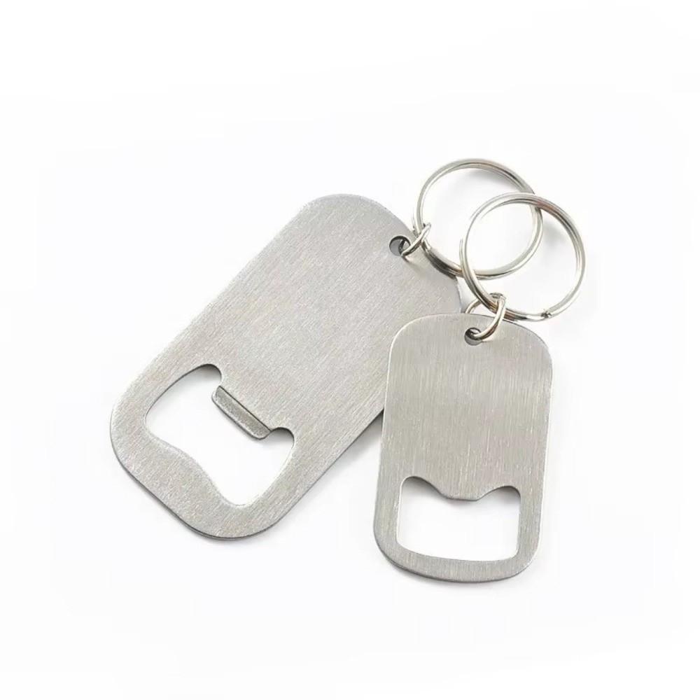 Simple Bottle Opener Keychain Drink Starter Key Chain Pendant Portable Bottle Opener Restaurant