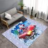 Christmas Red Truck Cardinals Carpet for Living Room Home Decor Sofa Table Large Area Rugs Bedroom Bedside Floor Mat
