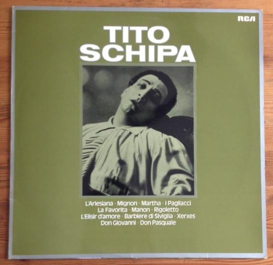 

Виниловая пластинка ТИТО СКИПА Tito Schipa VL42099 RCA Victor Германия Классика Б/У