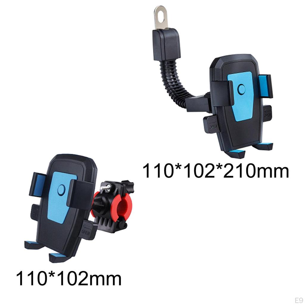 Bike Phone Holder Accessories Rainproof Replacement Sturdy Motorcycle Mount for Bicycle