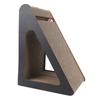 Cat Scratching Board Triangle Vertical Shape Corrugated Paper Cardboard Cat Cat Scratcher for Grindi
