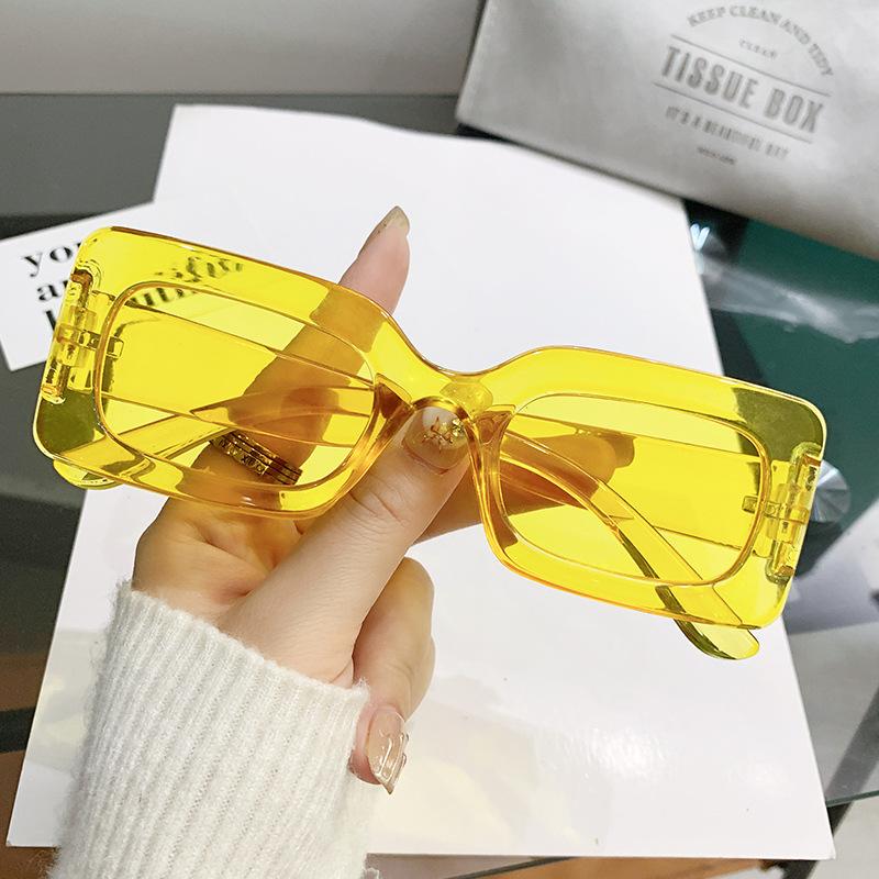 New Vintage Square Sunglasses Women Men Brand Rectangle Sun Glasses Female Oval Eyewear Oculos De Sol for Male Female Eyeglasses
