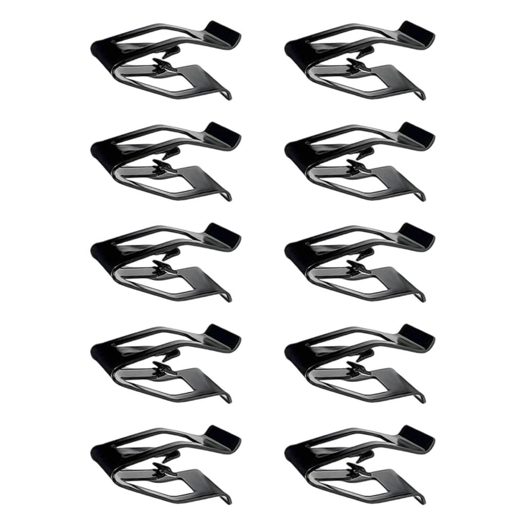 Interior Metal Retainer Clips Dashboard Panel Anti Slip Fixings Universal Application Assorted Pack for Multiple Vehicle