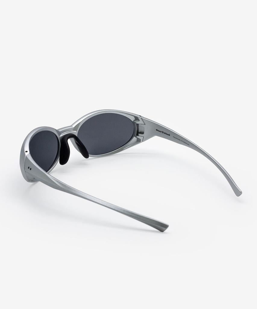 Weeoweeo London Silver Sunglasses