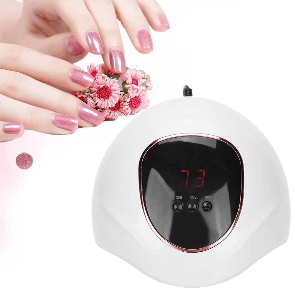 Nail Art Gel Polish Dryer UV 72W Manicure Light Professional Nail Art Machine ToolWhite
