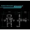 1PC Gravity Mechanical Robot Car Mobile Phone Holder Ventilation Installation Multi Functional ABS Material Navigation Bracket