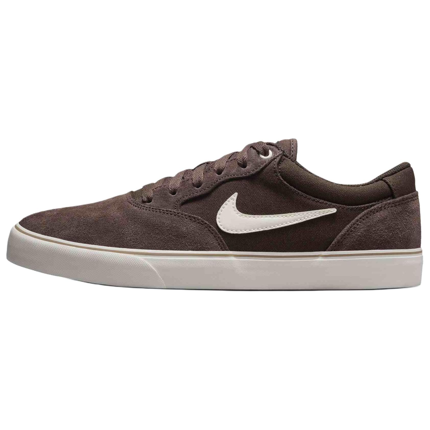 

Nike SB Chron 2 Удобные Мягкие Тонкая Подошва Нескользящие Износостойкие Низкие Кеды для Скейтбординга Унисекс Коричневый DM3493-203 36.5