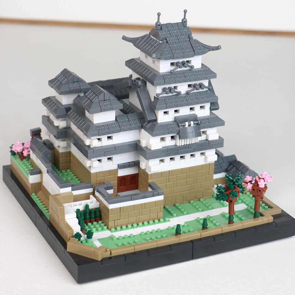 

Mini Castle Building Blocks, Ancient Fortress Architecture Model, High Difficulty Assembly Set, Christmas New Year Gift
