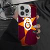 Football Team Galatasaray Color Phone Case For IPhone 17 16 15 14 13 12 11 Pro Max Plus Pro Shell