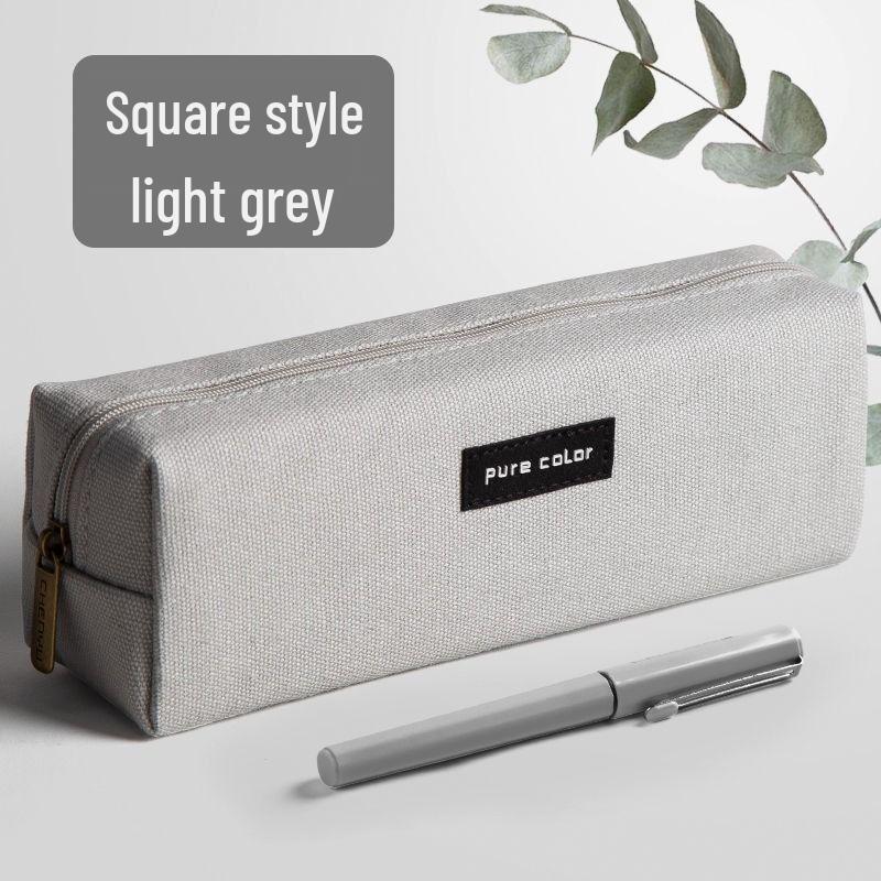 

Large Cartoon Canvas Zipper Pencil Case with Logo Printing Option