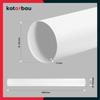 Ventilation Hose - KOTARBAU - 1500 Mm - Round PVC Tube - White - 150 Mm
