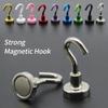 20PCS Strong Magnetic Hooks Multi-Purpose Storage Hooks Home Kitchen Bar Storage Hooks Bathroom Hangers Key Storage Hooks